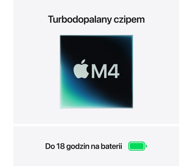 APPLE MacBook Air 13'' M4 10/8/16GB/256GB - Sky Blue - 1322279 - zdjęcie 4